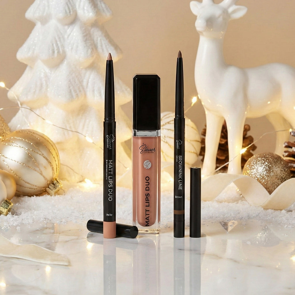 Dokonalý vánoční make-up