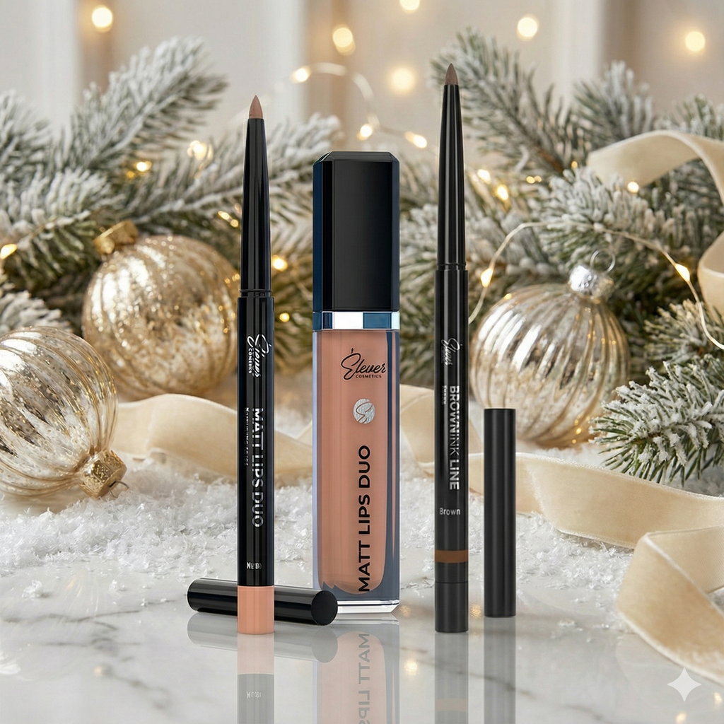 Dokonalý vánoční make-up